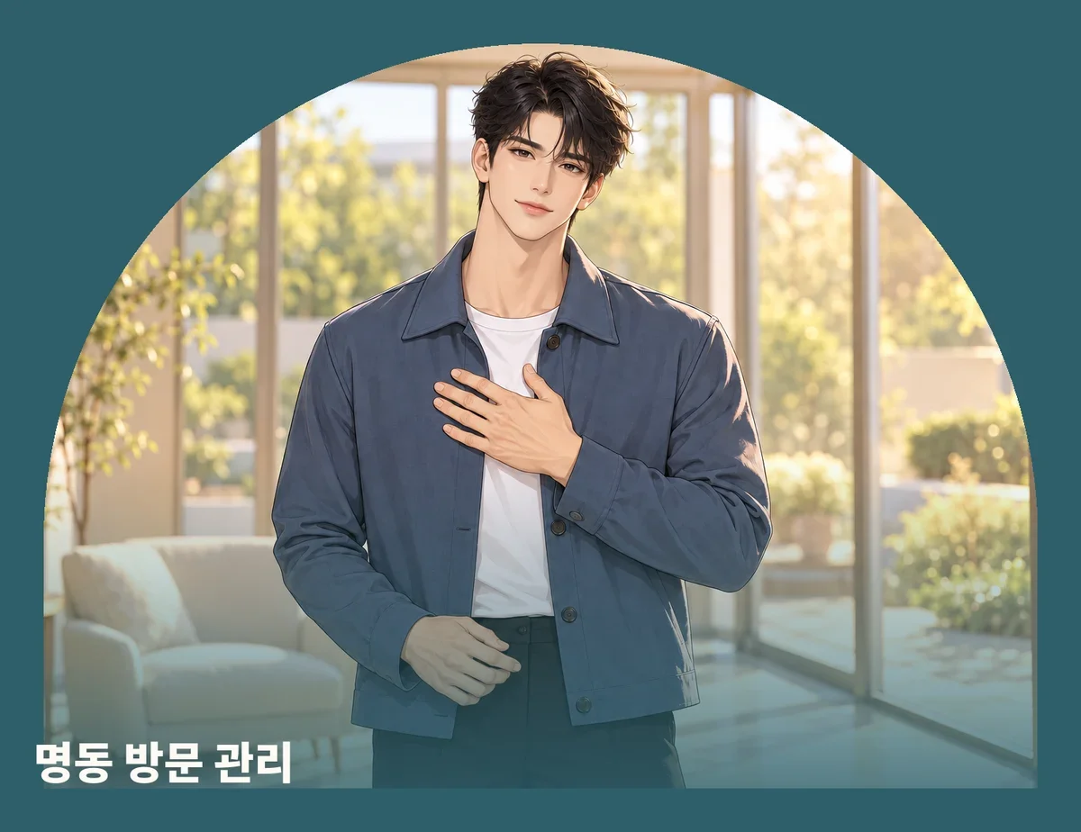 명동 방문 관리