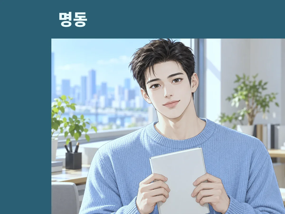 명동 방문 관리