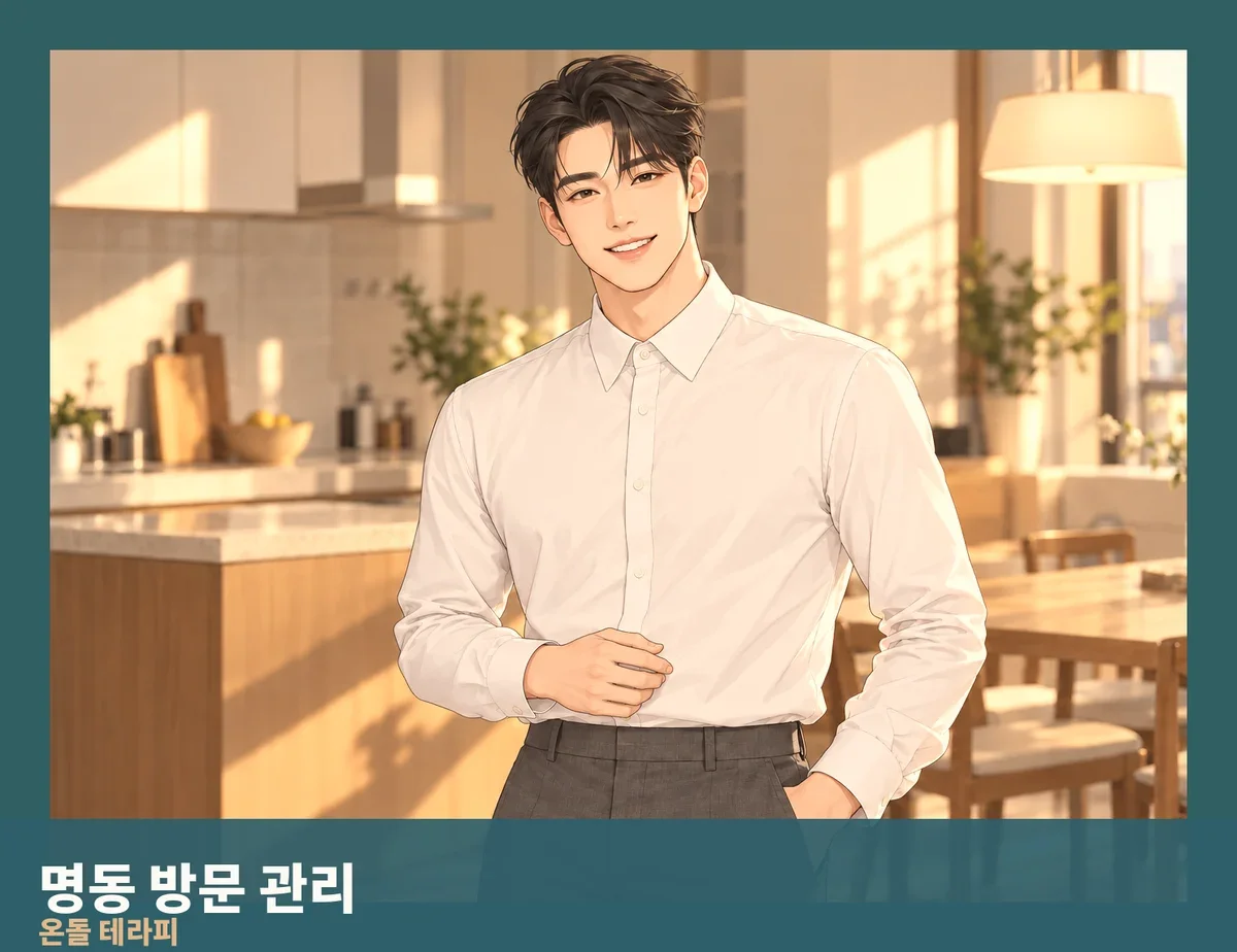 명동 방문 관리