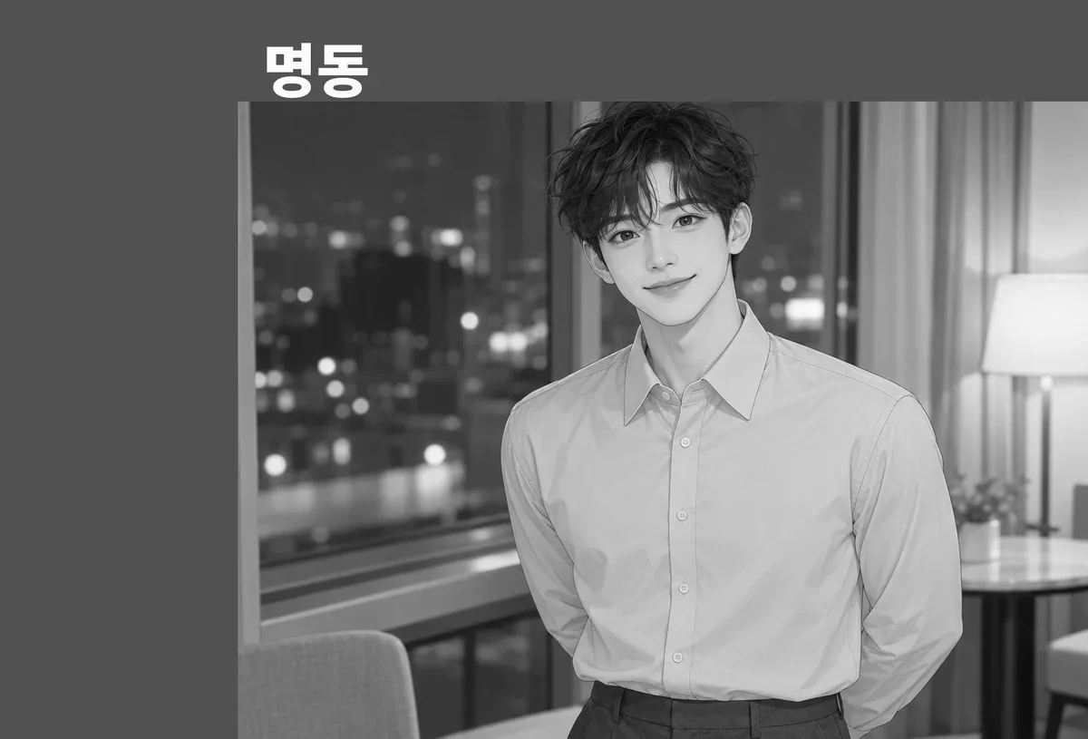 명동 방문 관리