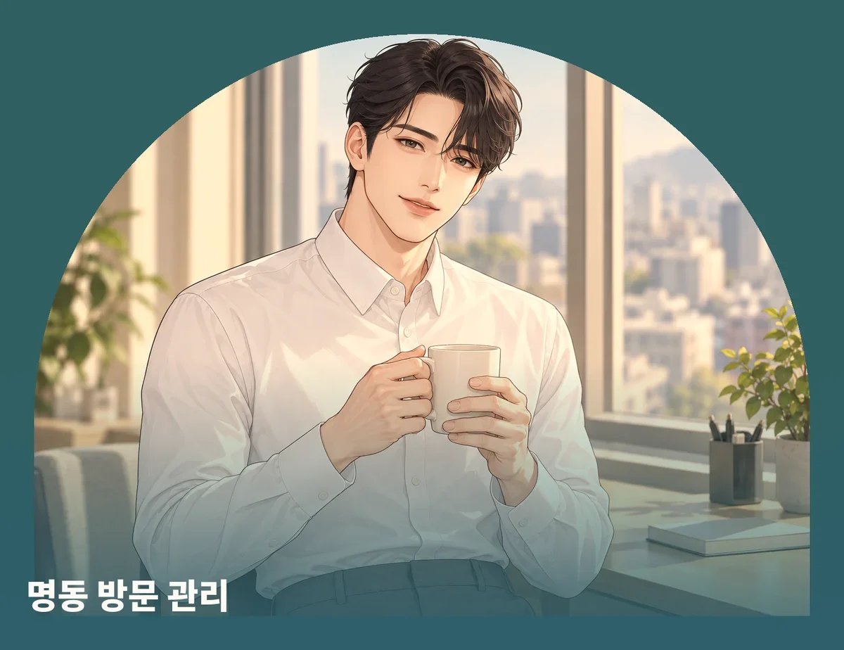 명동 방문 관리