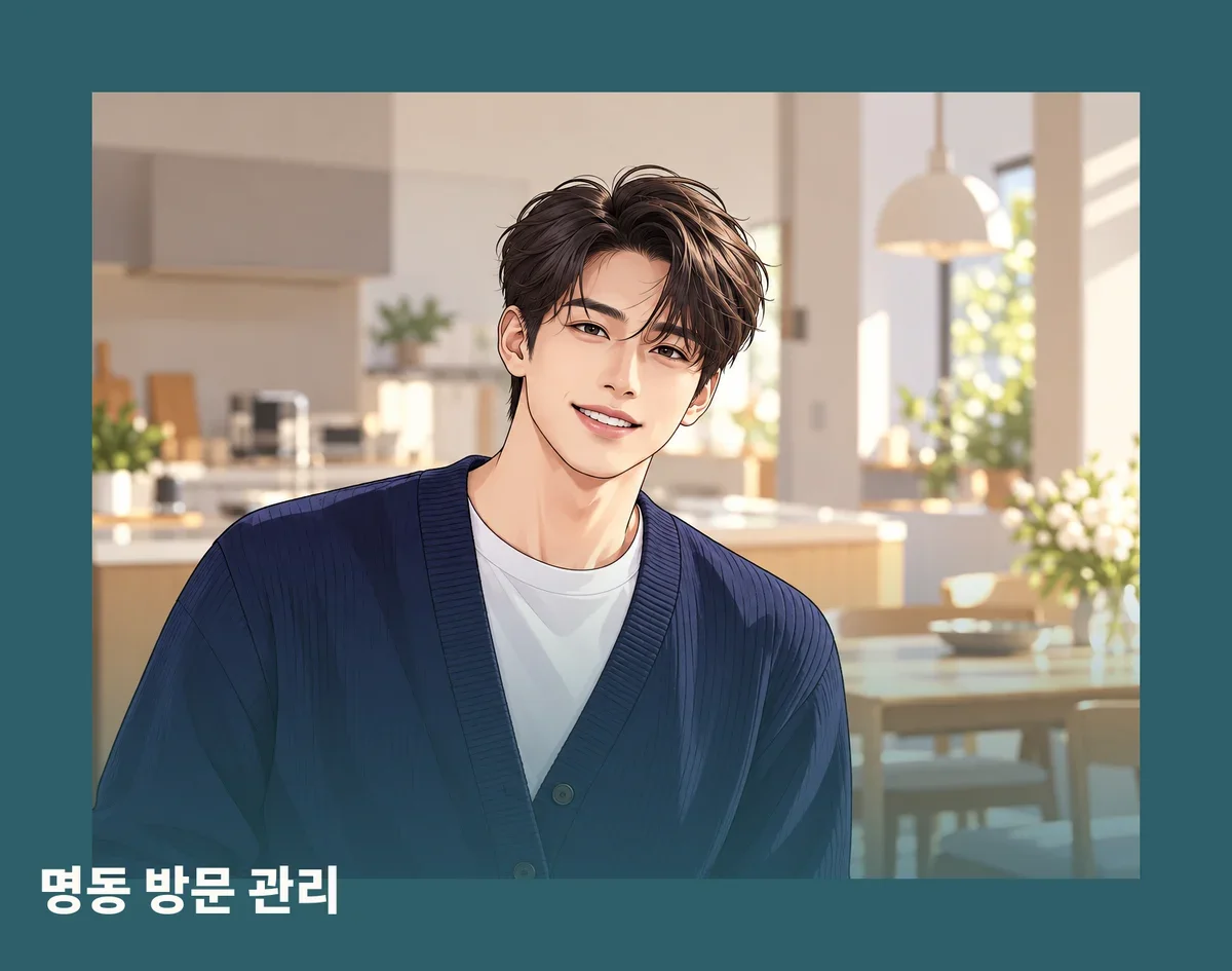 명동 방문 관리
