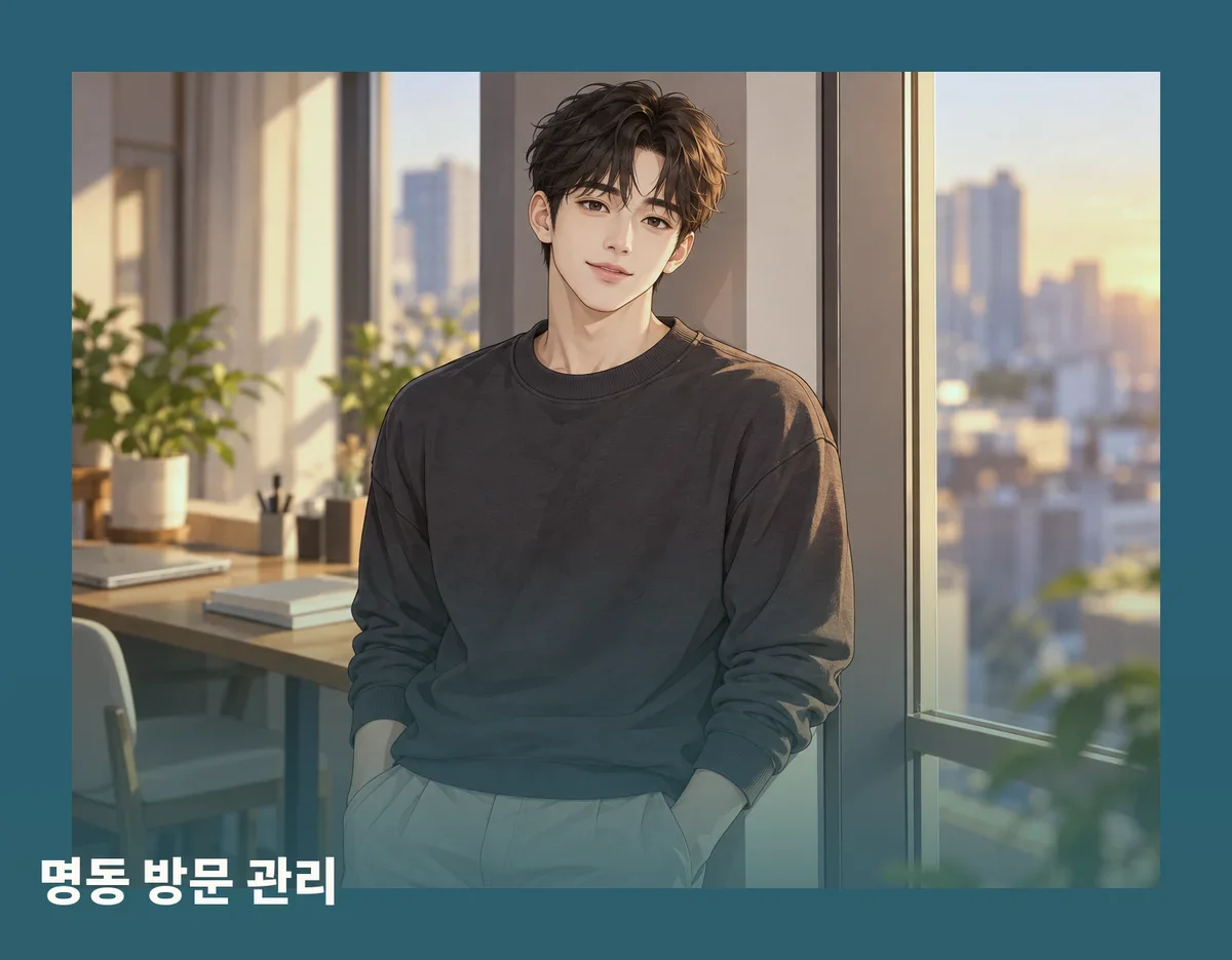 명동 방문 관리